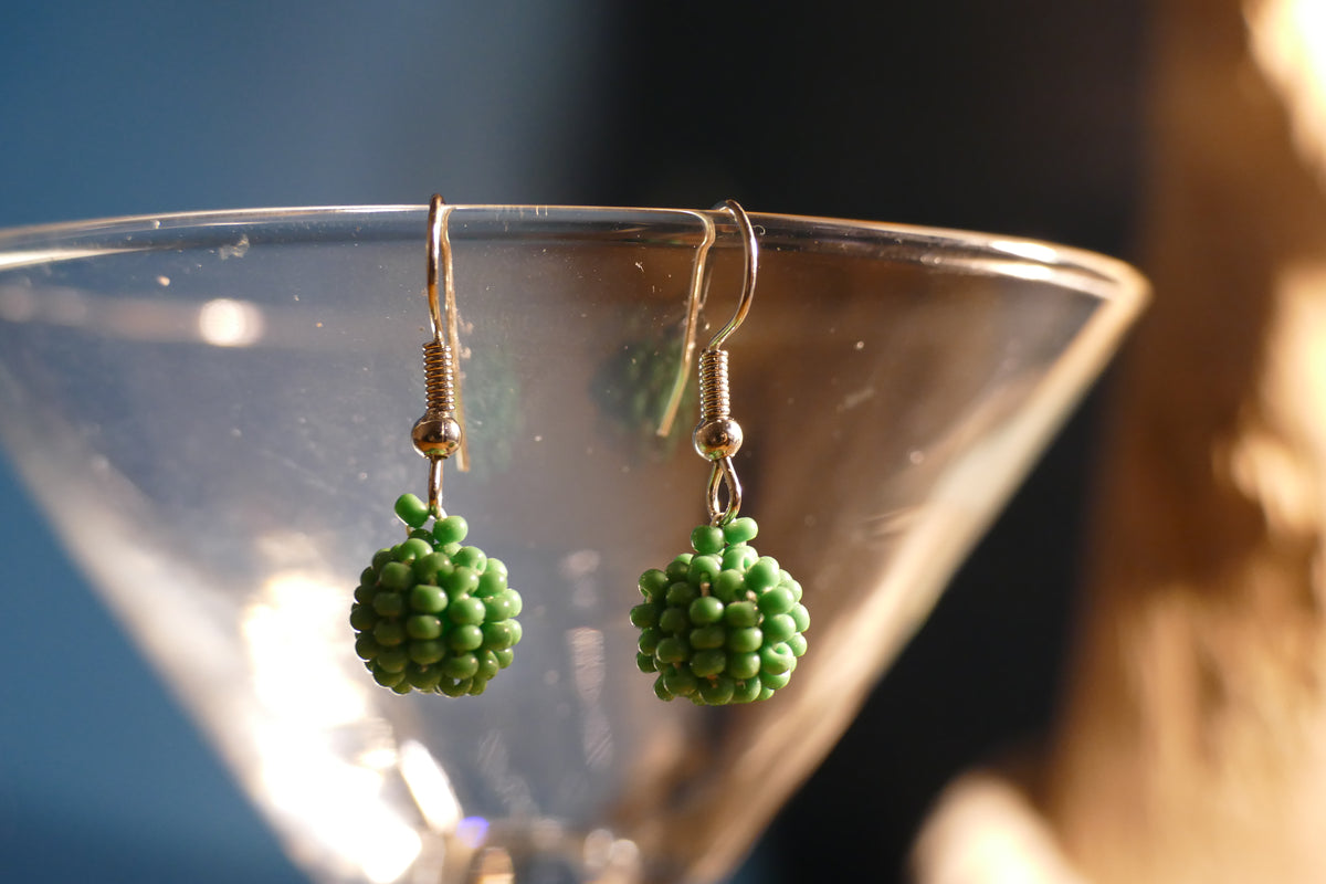 Emerald Bloom Earrings