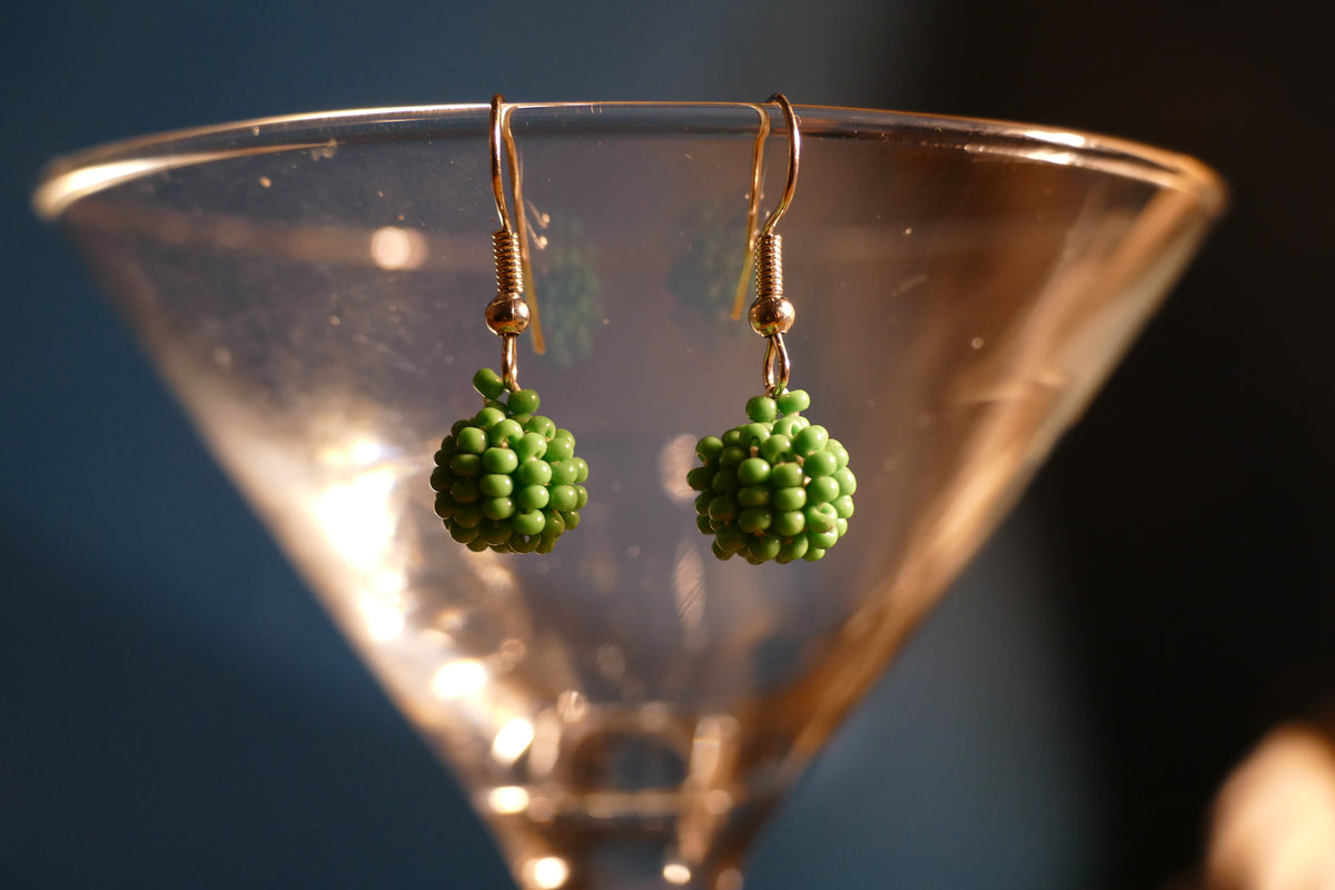 Emerald Bloom Earrings