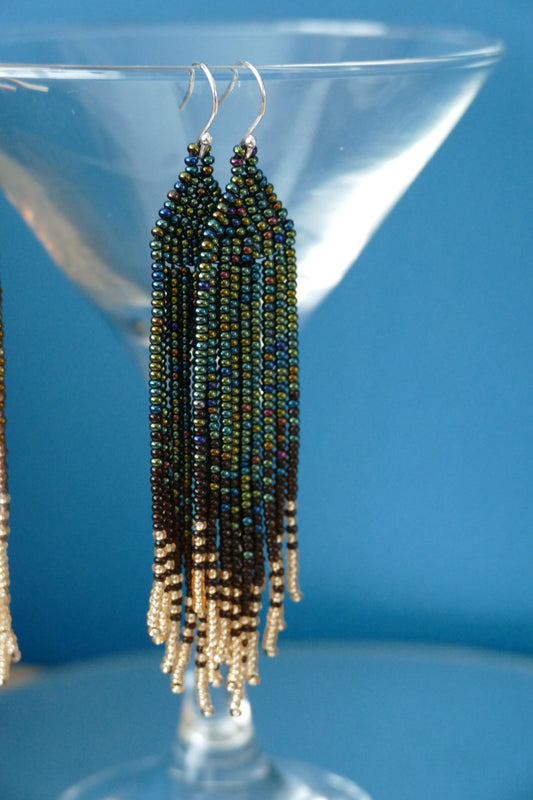 Emerald Drift Earrings