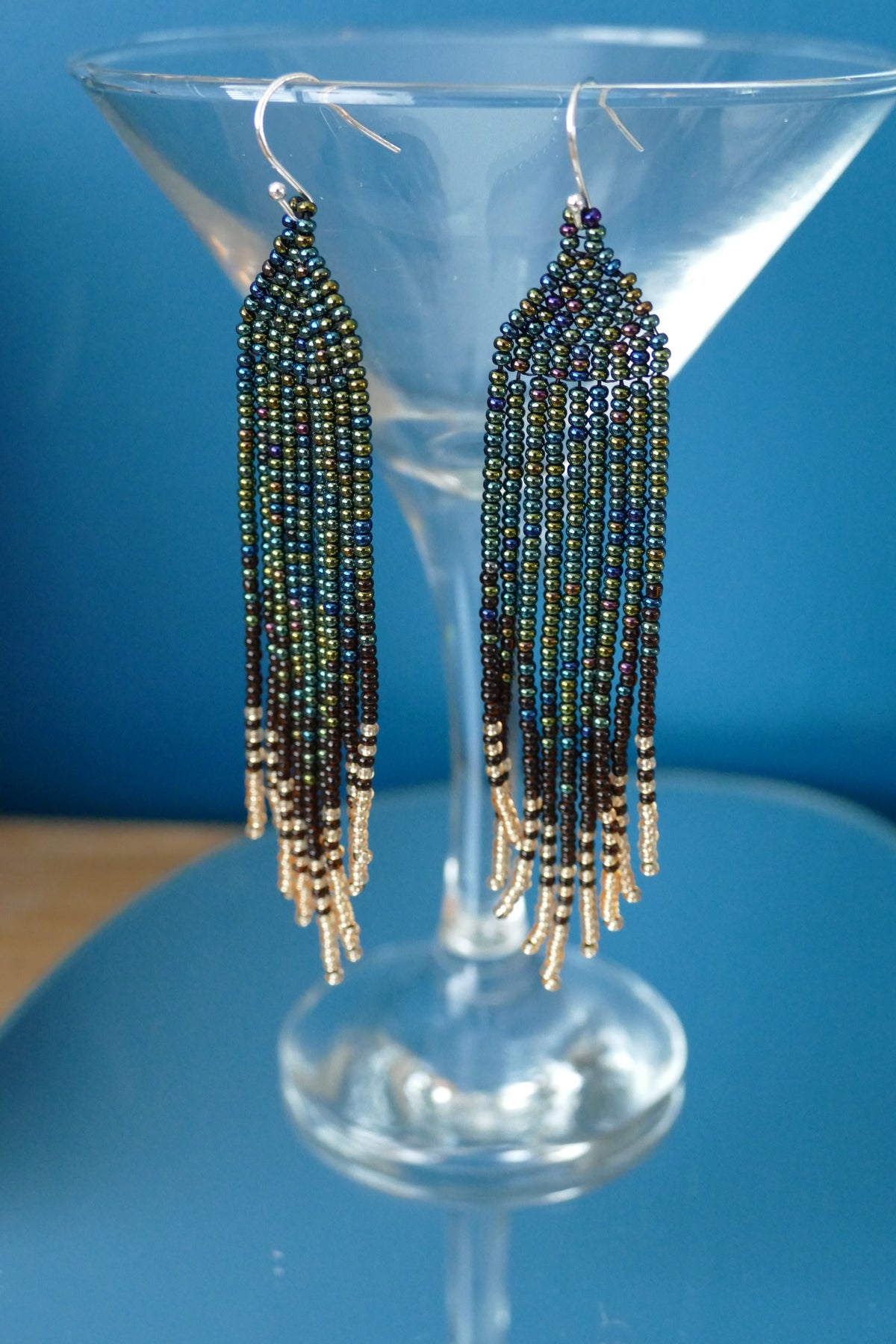Emerald Drift Earrings