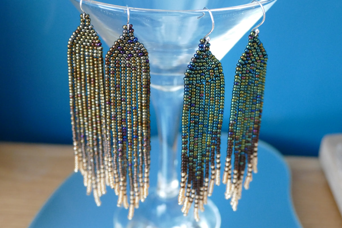 Emerald Drift Earrings