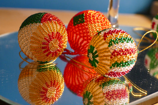 Christmas Baubles - Box of 3