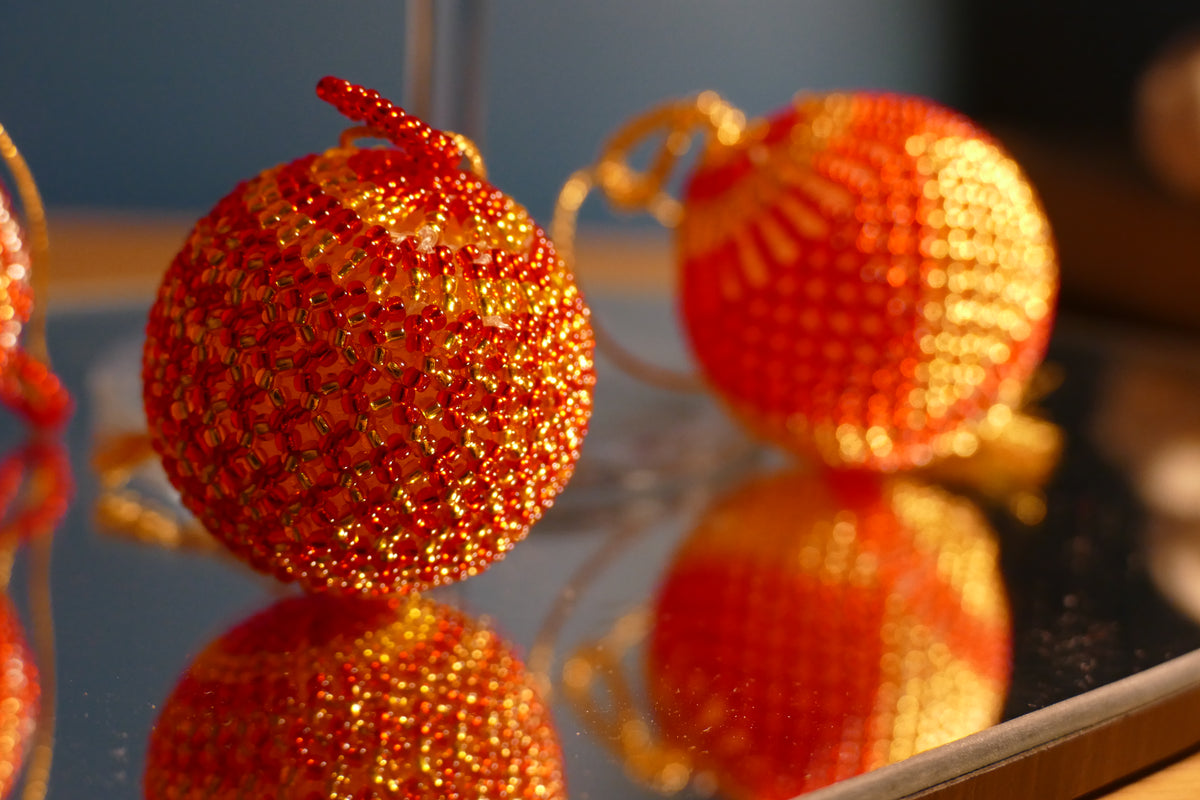 Ruby Celebration Christmas Ball