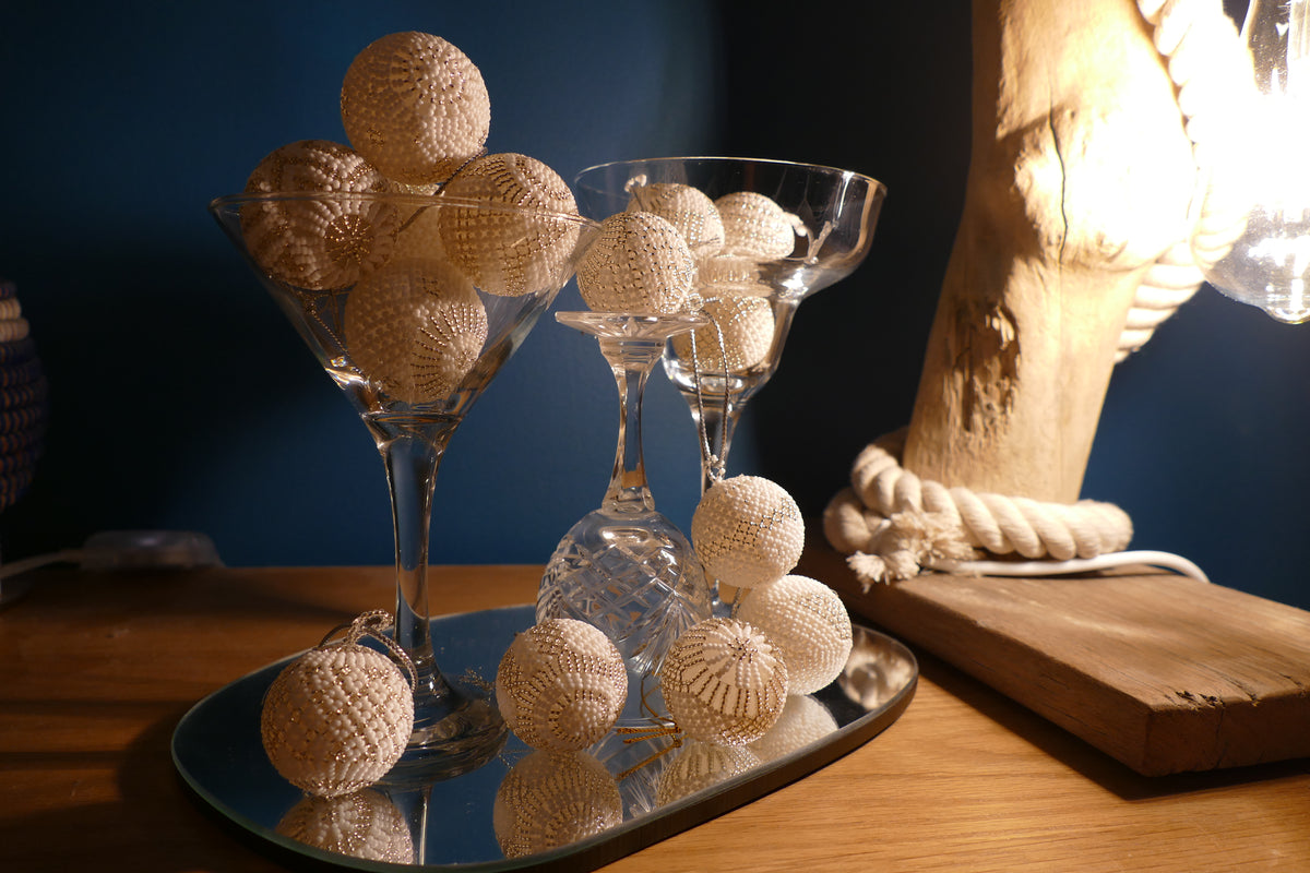 Snow Pearl Christmas Ball